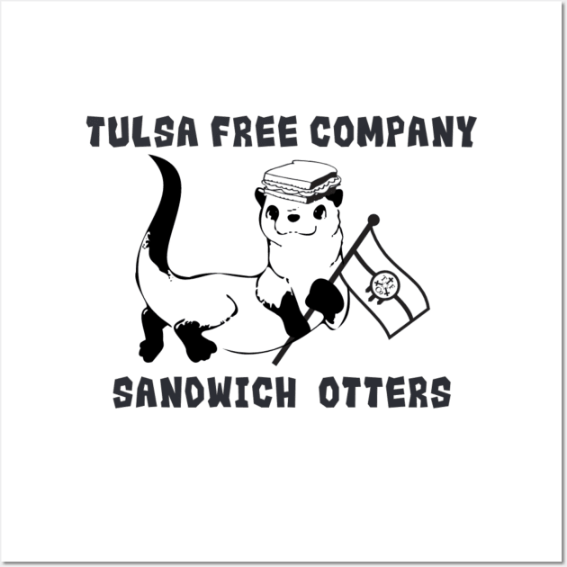 Sandwich Otter Wall Art by Tulsa Free Company